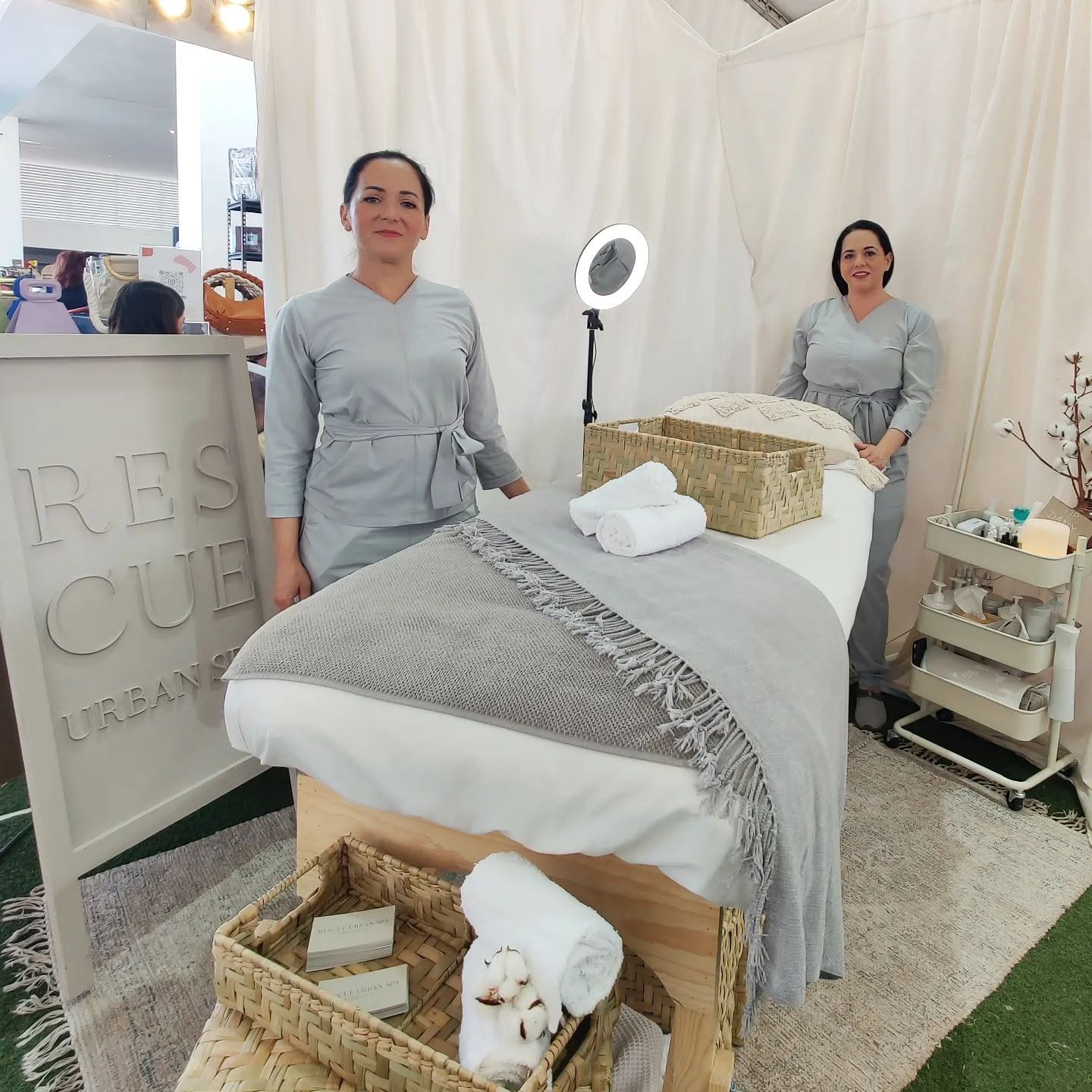 Masaje relajante y aromaterapia en Rescue Urban Spa Providencia